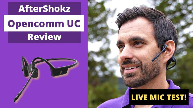 Shokz Opencomm UC Headset Review + Mic Test VIDEO