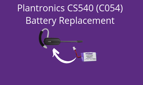 c054 battery replacement