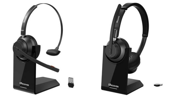 mono and duo Discover Boomstick wireless headsets