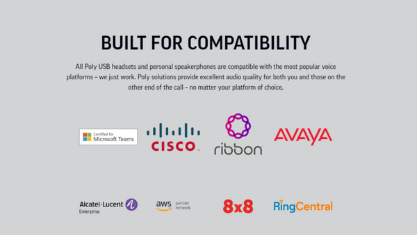 collage of UC software providers logos