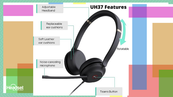 UH37 - Auriculares Con Cable USB