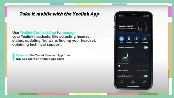 Yealink USB connect mobile APP