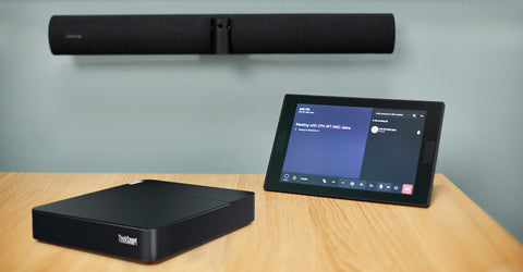 Jabra Panacast 50 with wireless tablet and communication hub