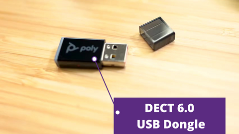 Poly Savi 8240 UC USB Dongle DECT 6.0
