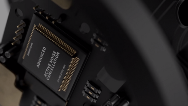 screenshot of the digital chipset underneath the Jabra Evolve2 75 earpiece