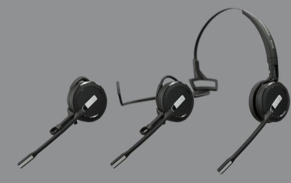 headset wearing options