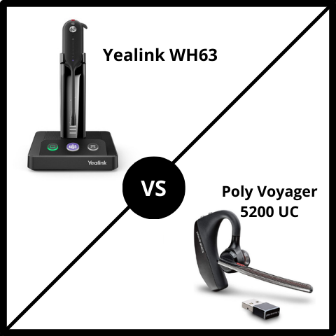 SHOWDOWN Poly Voyager 5200 UC Vs. Yealink WH63 In Depth Review + Mic T