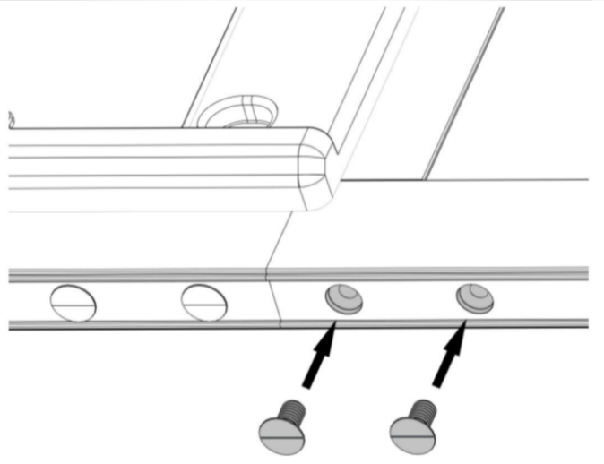 how to fasten sections together