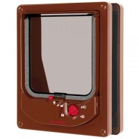 animate brown cat door