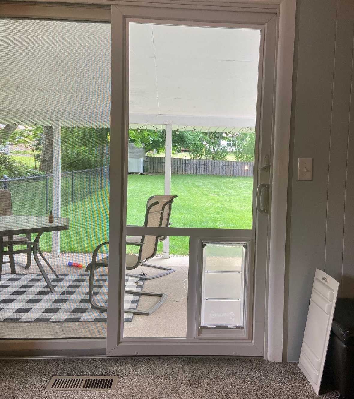 Pet Door Guys "In The Glass" | For Sliding Glass and ...