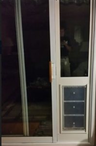 how to install sliding door insert with monorail track