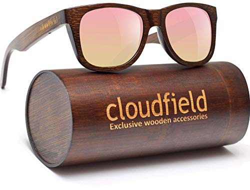 Cloudfield Wood Frame Sunglasses for Men and Women - Handcrafted