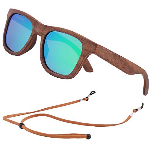 Duco Men's Luxury Carbon Fiber Temple Polarized Sunglasses for Men