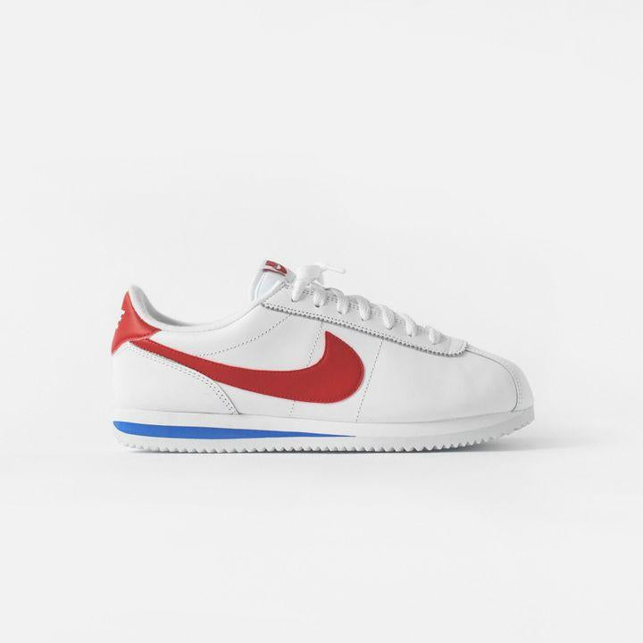 red leather cortez