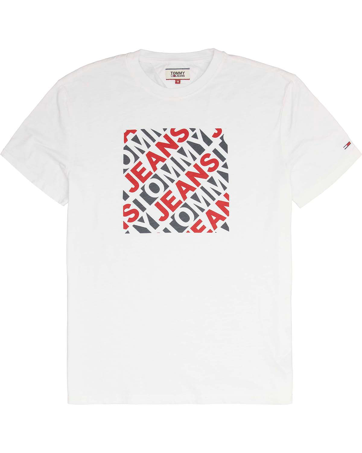 Men's Cotton Viscose Blend Logo T-Shirt