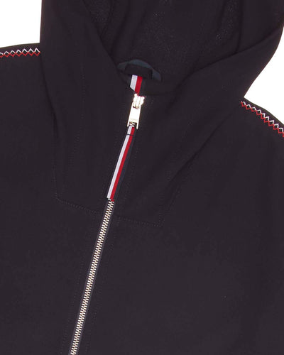 Women's Signature Stitching Hooded Jacket