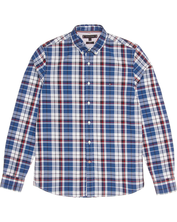 Men's Multicolour Check Print Shirt