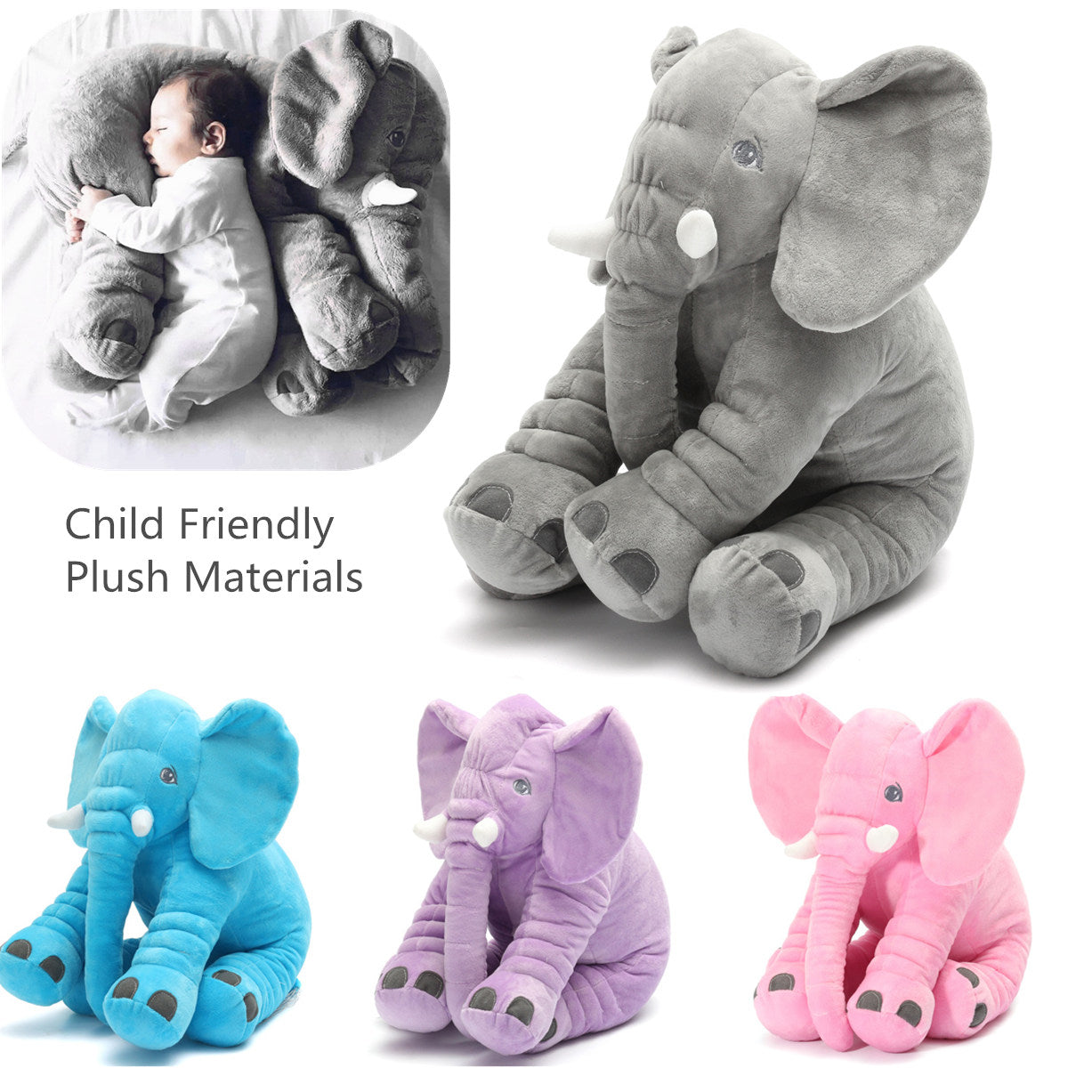 cute stuffed elephants