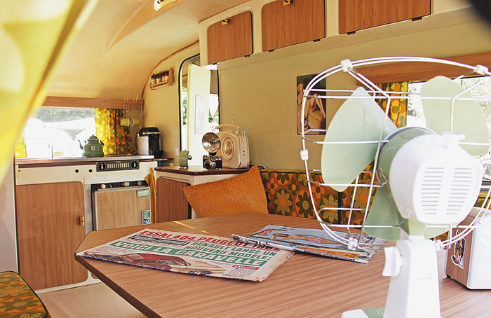 Caravan interior