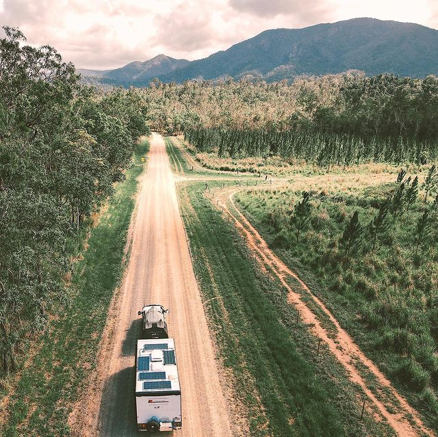 Caravan on the Road