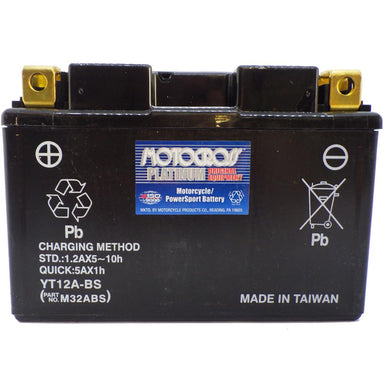 YTX9-BS -12 Volt 8 AH, 135 CCA, Rechargeable Maintenance Free SLA AGM  Motorcycle Battery 