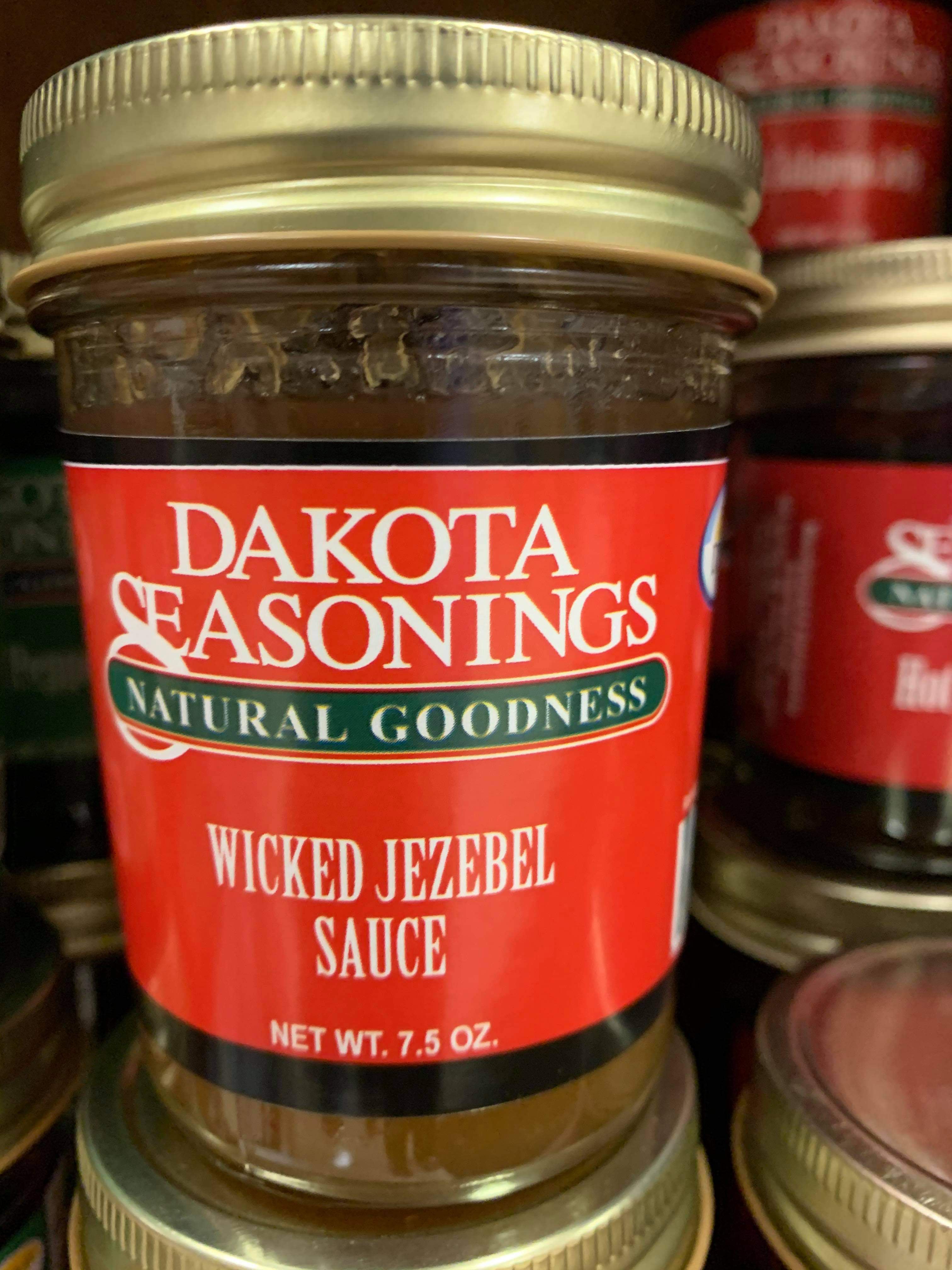 Dakota Seasonings Wicked Jezebel Sauce 7.5 ounce