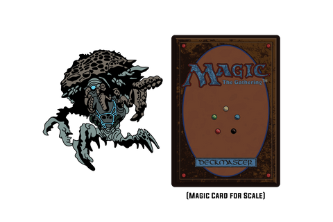 Magic: The Gathering - Fallout Mirelurk Queen Serialized XL AR Pin - Pinfinity - Augmented Reality Collectible Pins