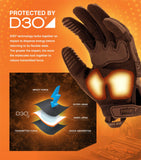 Mechanix M-Pact Fingerless Gloves with D30 Technology