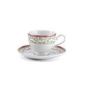 Mikasa Holiday Traditions Tea Cup & Saucer Set