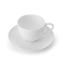 Mikasa Lucerne White Tea Cup & Saucer Set