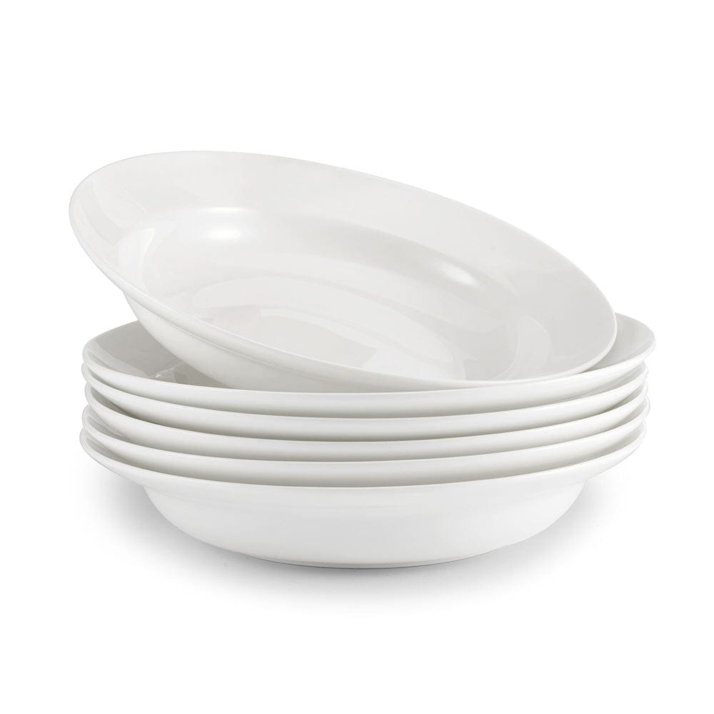 Sawyer Rim Set of 6 Round Soup Bowls