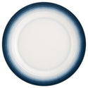 Mikasa Swirl Ombre Blue Round Platter