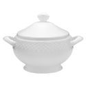 Mikasa Trellis White Covered Casserole