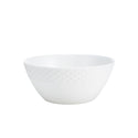 Mikasa Trellis White Fruit Bowl