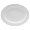 Mikasa Trellis White Oval Platter