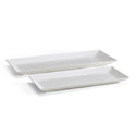 Mikasa Trellis White Bread Tray Set