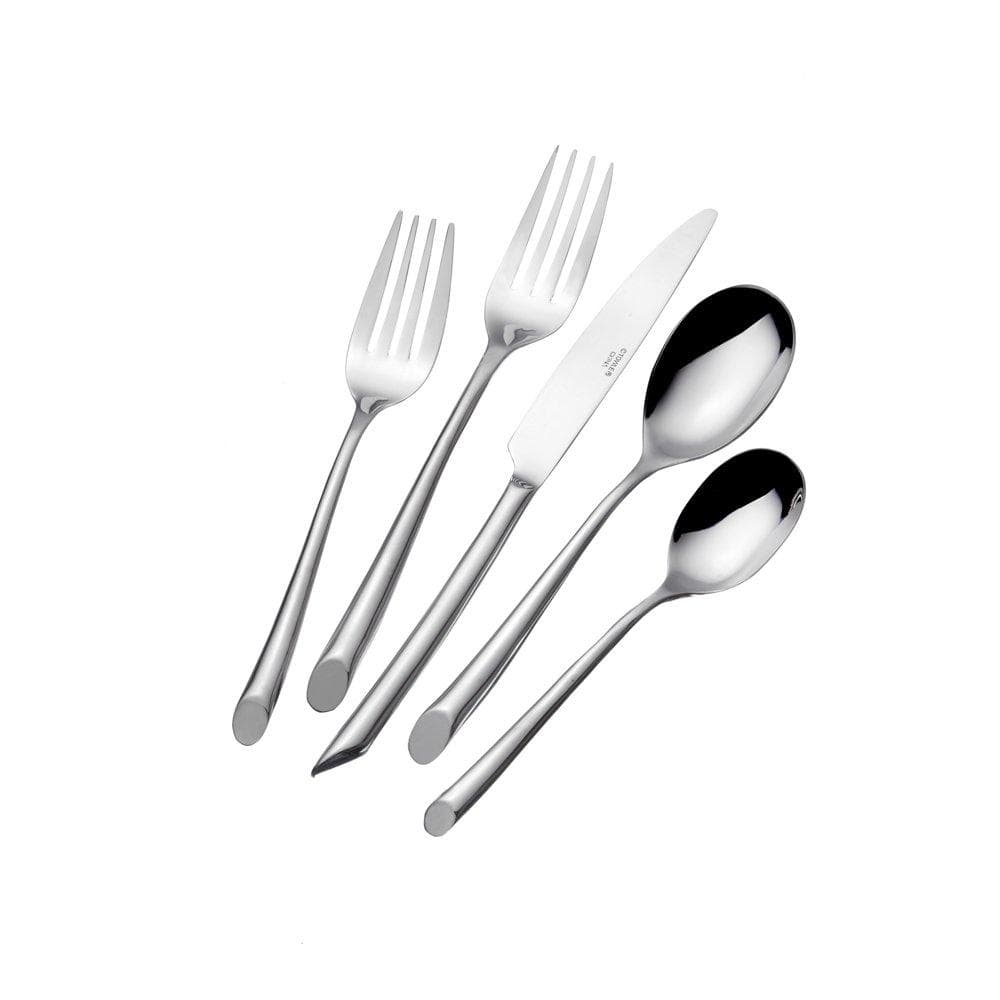 Wave Forged 20 Piece Flatware Set, Service for 4
