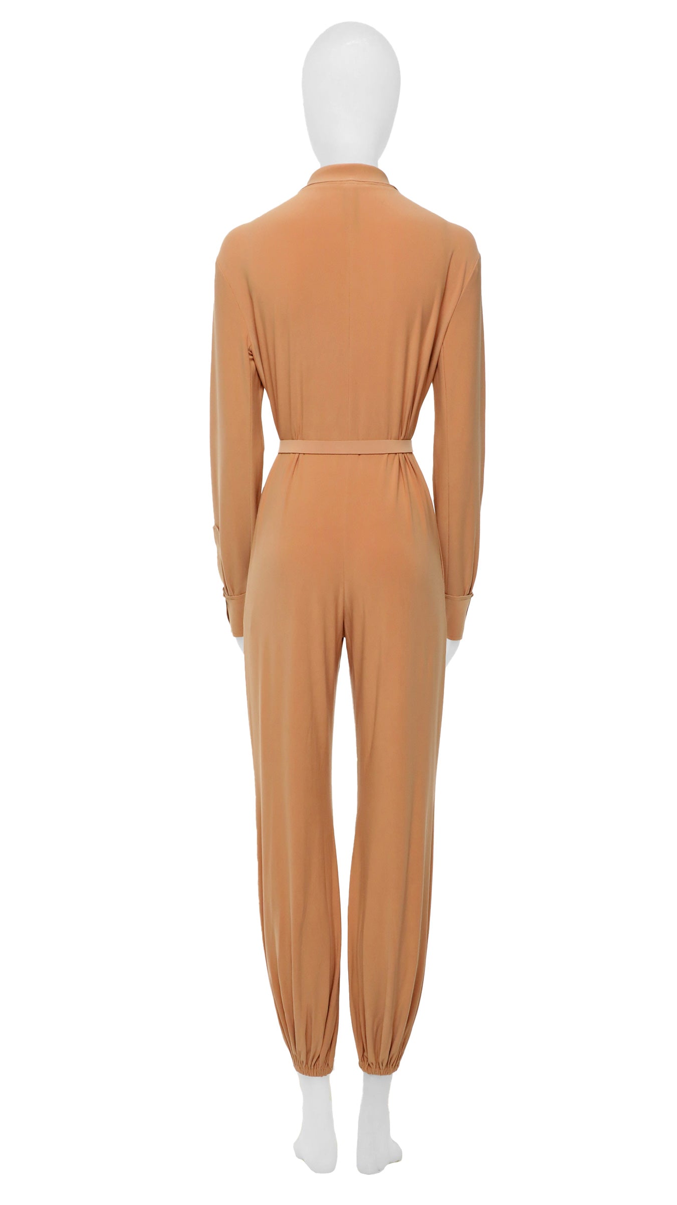 norma kamali turtleneck jog jumpsuit