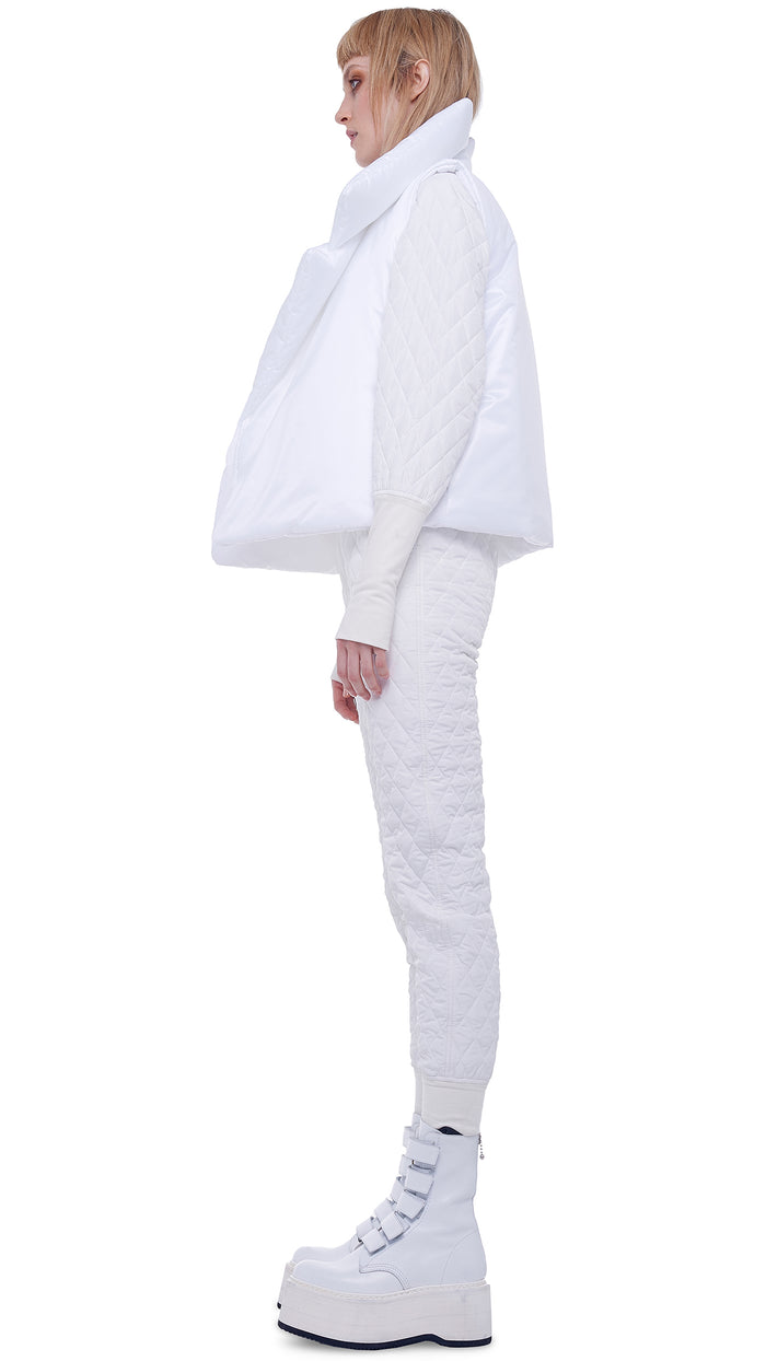 Norma Kamali Hooded Sleeping Bag Coat to Midcalf - Sand