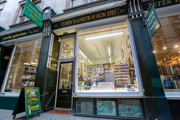 Medal shop, 20 Cecil Court, London