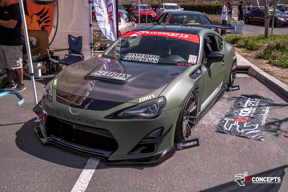 carbon fiber brz hood