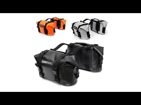 dryspec d20 drybag saddle bags