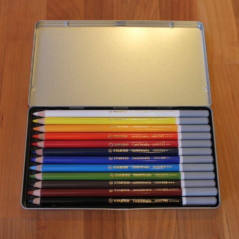 Stabilo Chalk-Pastel Coloring Pencils, Set of 12