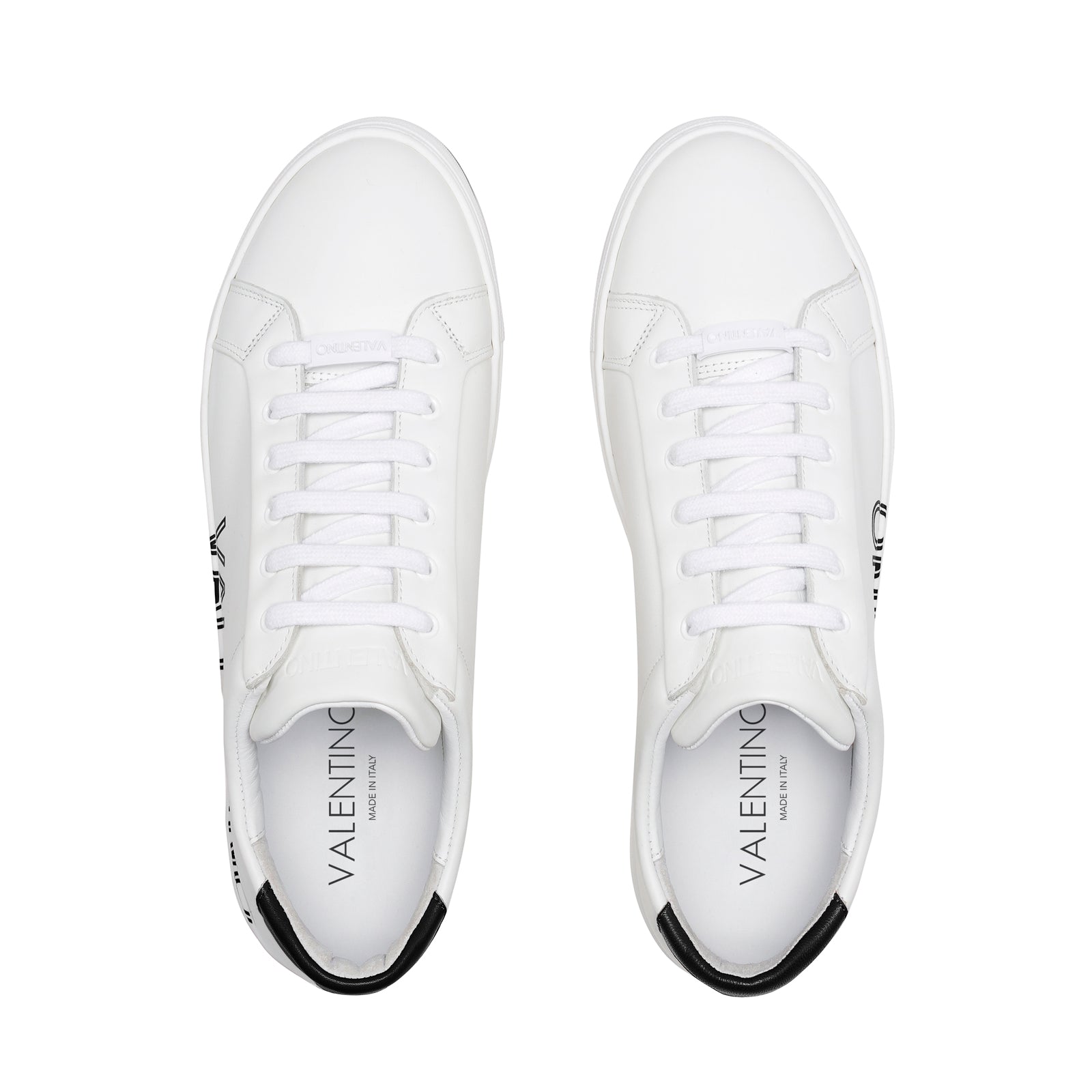 Valentino Man Sneakers and White Leather I Spring – Valentino Shoes UAE