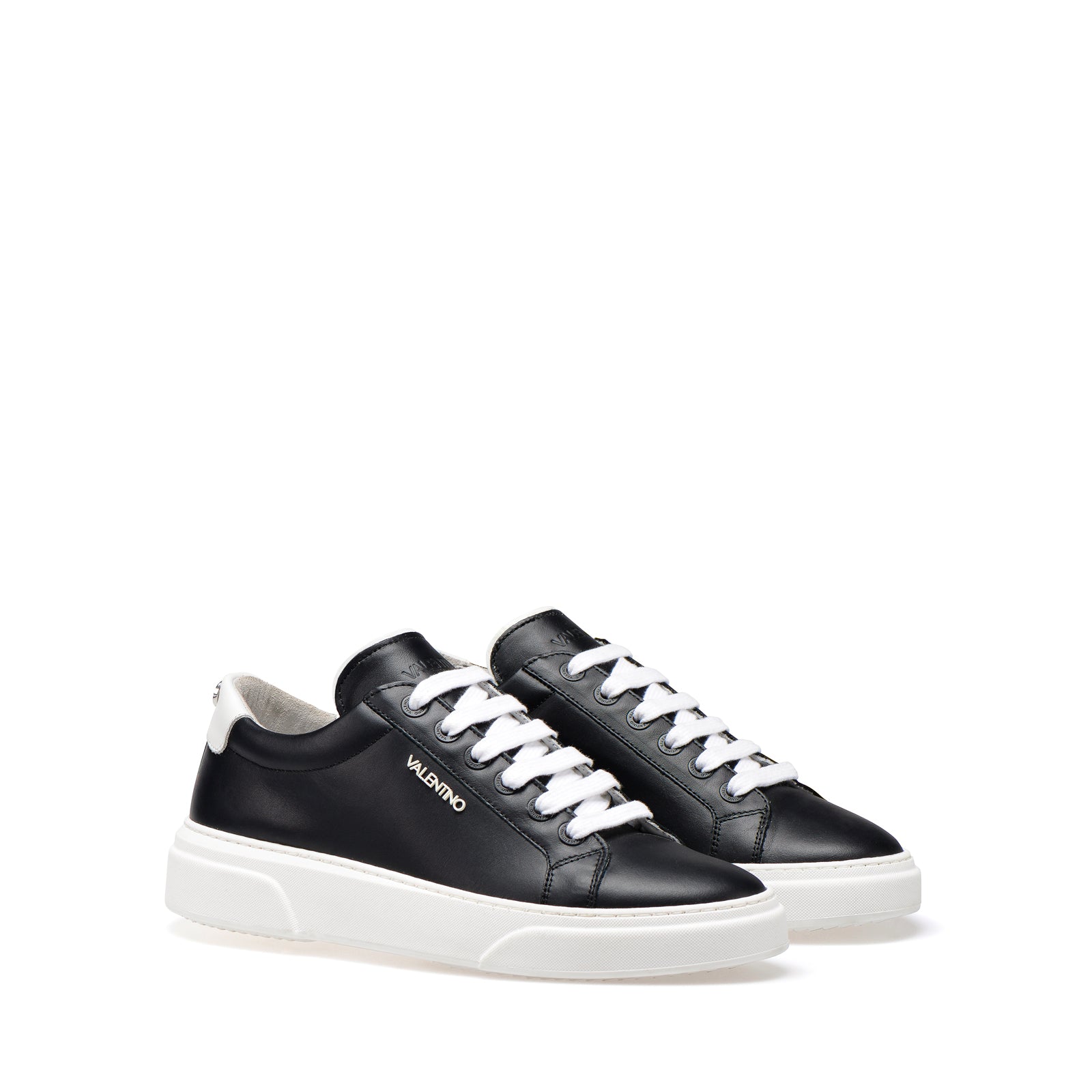 Valentino Man Black and White Sneakers I Collection – Valentino Shoes UAE