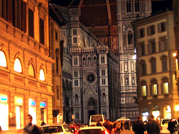 Then & Now... Nighttime Florence - Photo by Tim James