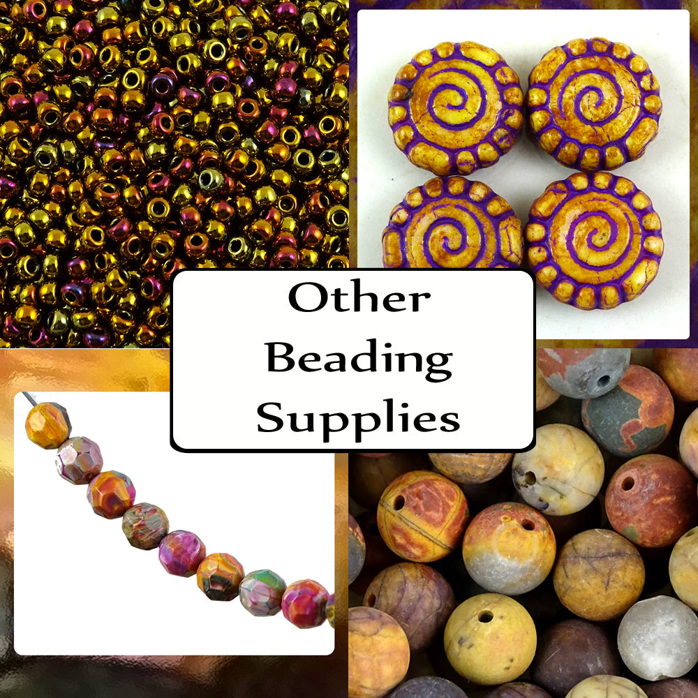 Myuki Seed Beads, Czech glass, Italian resin, semi-precious and more...