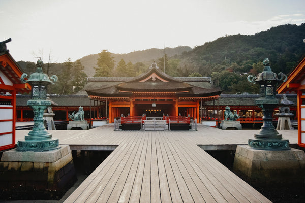 Temple in Hiroshima, Japan