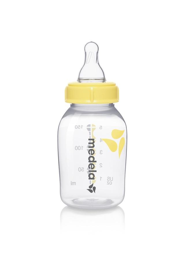 Billede af Medela Flaske til brystmælk 150 ml, inkl. flaskesut S - Medela - Breastfeeding - Buump