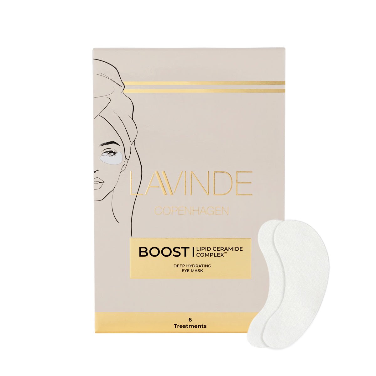 Billede af Lavinde Boost Deep Hydrating Eye Mask, 6 behandlinger - Lavinde Copenhagen - Cosmetics - Buump